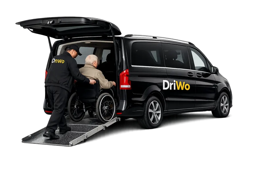 Kranken- und Rollstuhlfahrten mit Rampe – DRIWO